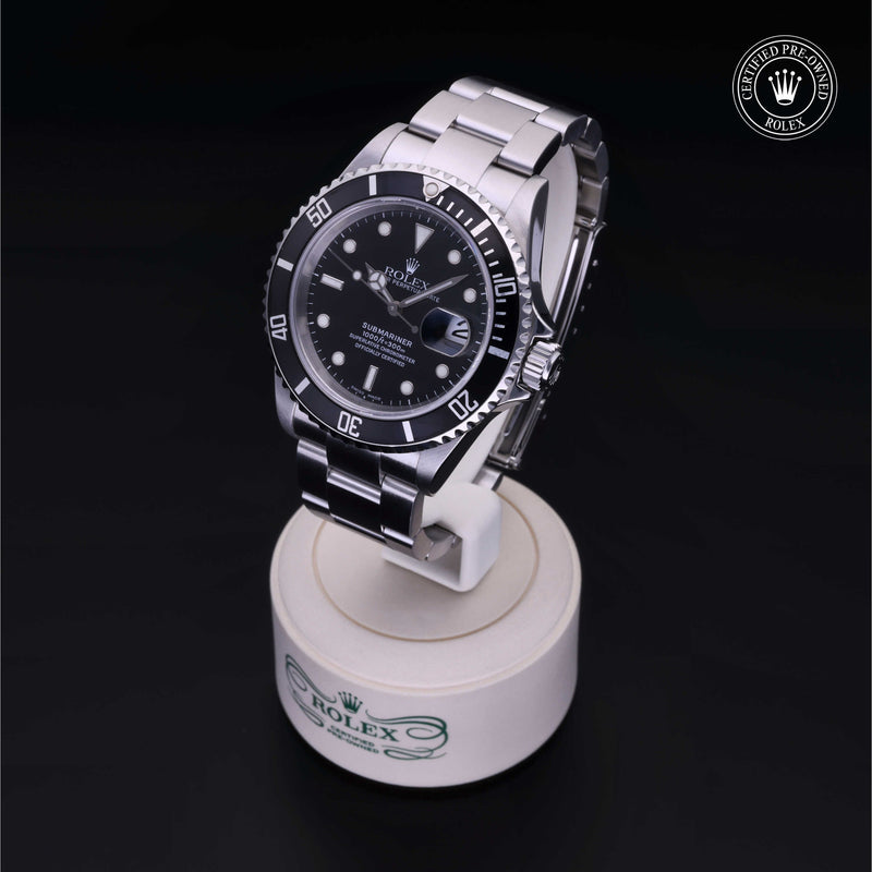 Rolex Certified Pre-Owned Watch Oyster Perpetual Submariner Date