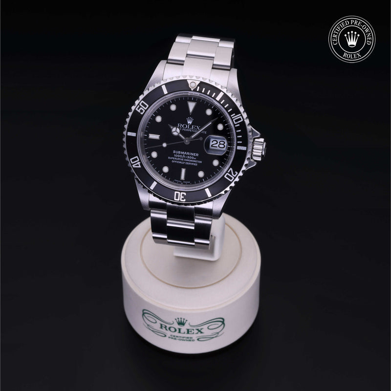 Rolex Certified Pre-Owned Watch Oyster Perpetual Submariner Date