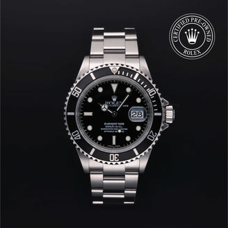 Rolex Certified Pre-Owned Watch Oyster Perpetual Submariner Date