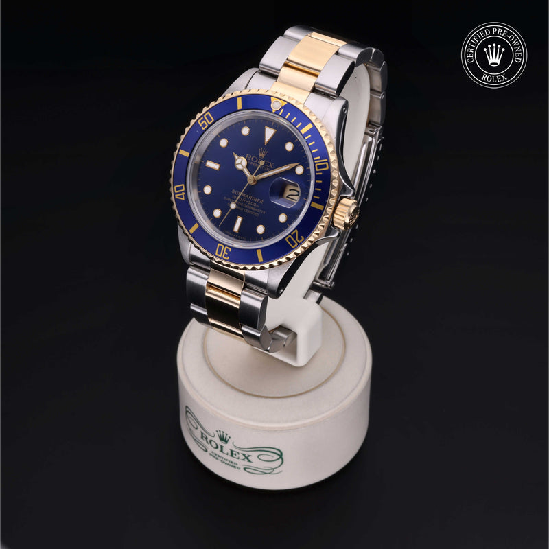 Rolex Certified Pre-Owned Watch Oyster Perpetual Submariner Date