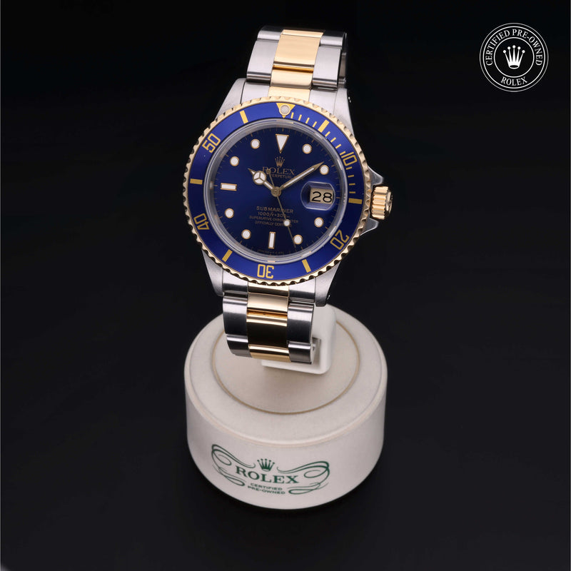 Rolex Certified Pre-Owned Watch Oyster Perpetual Submariner Date