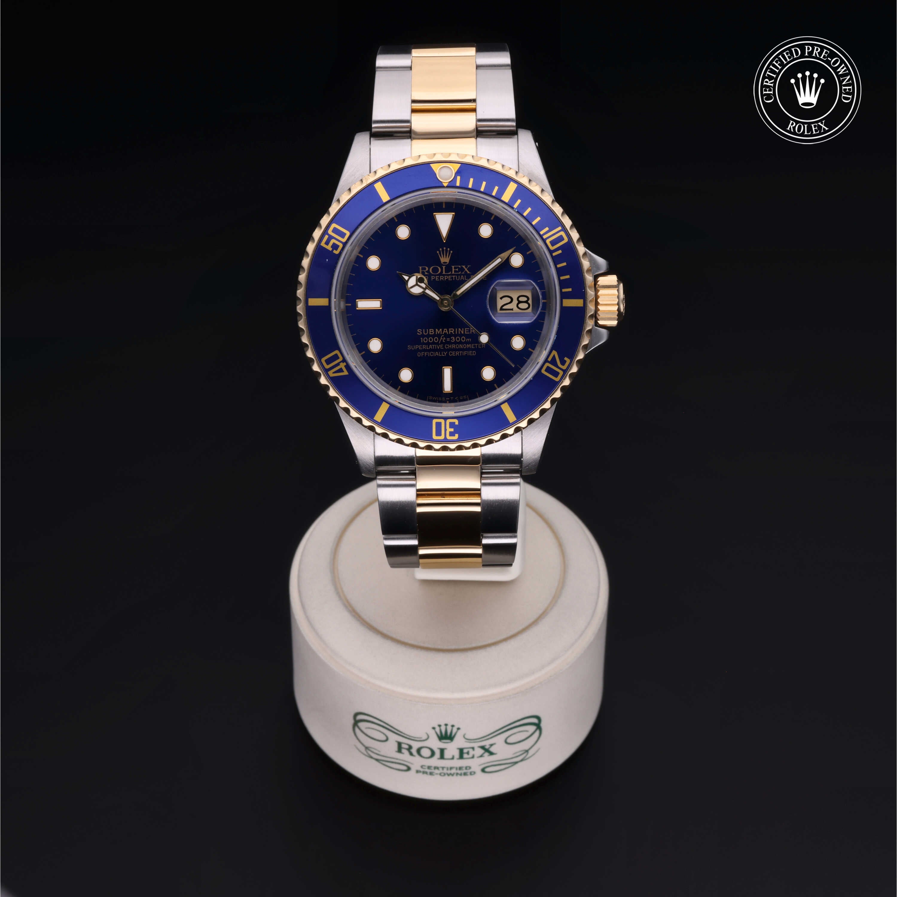 Rolex Certified Pre-Owned Watch Oyster Perpetual Submariner Date