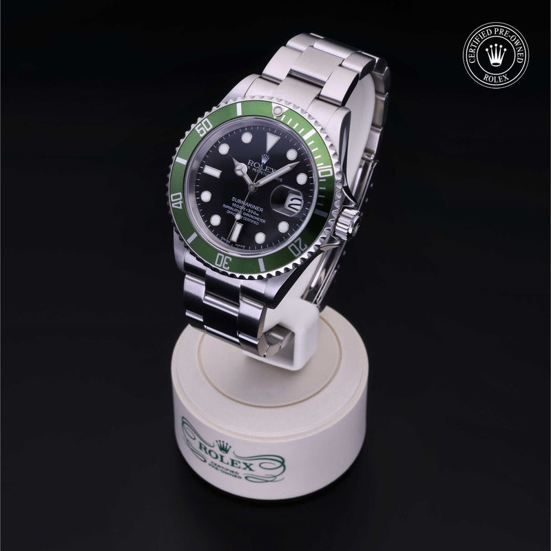 Rolex Certified Pre-Owned Watch Oyster Perpetual Submariner Date