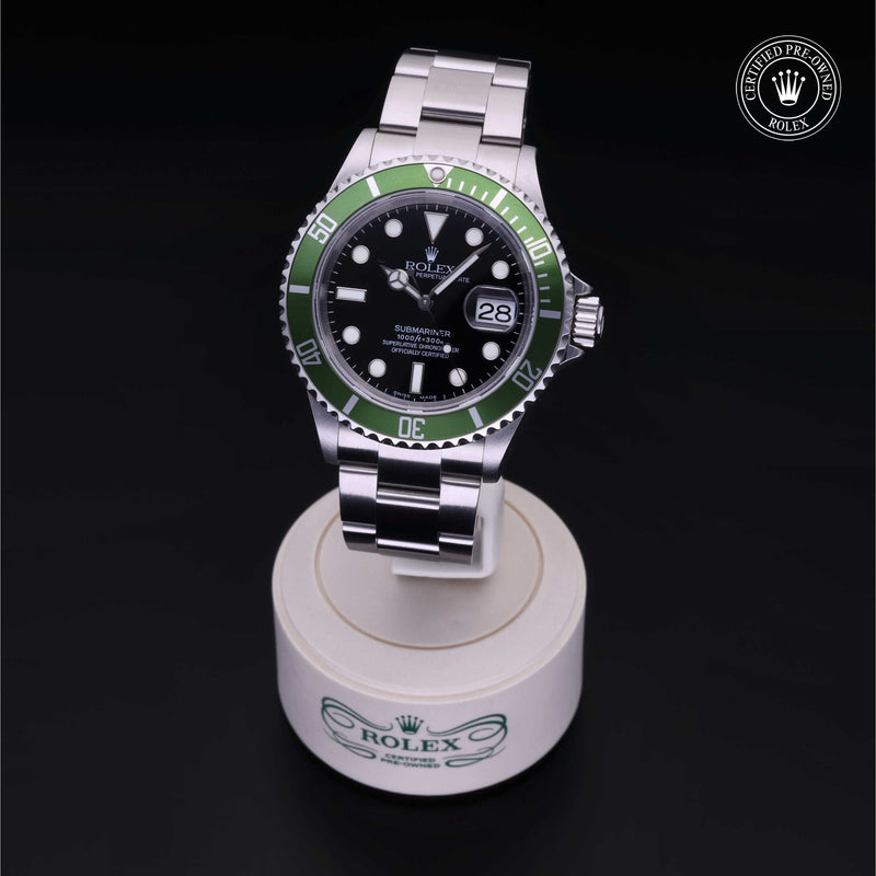 Rolex Certified Pre-Owned Watch Oyster Perpetual Submariner Date