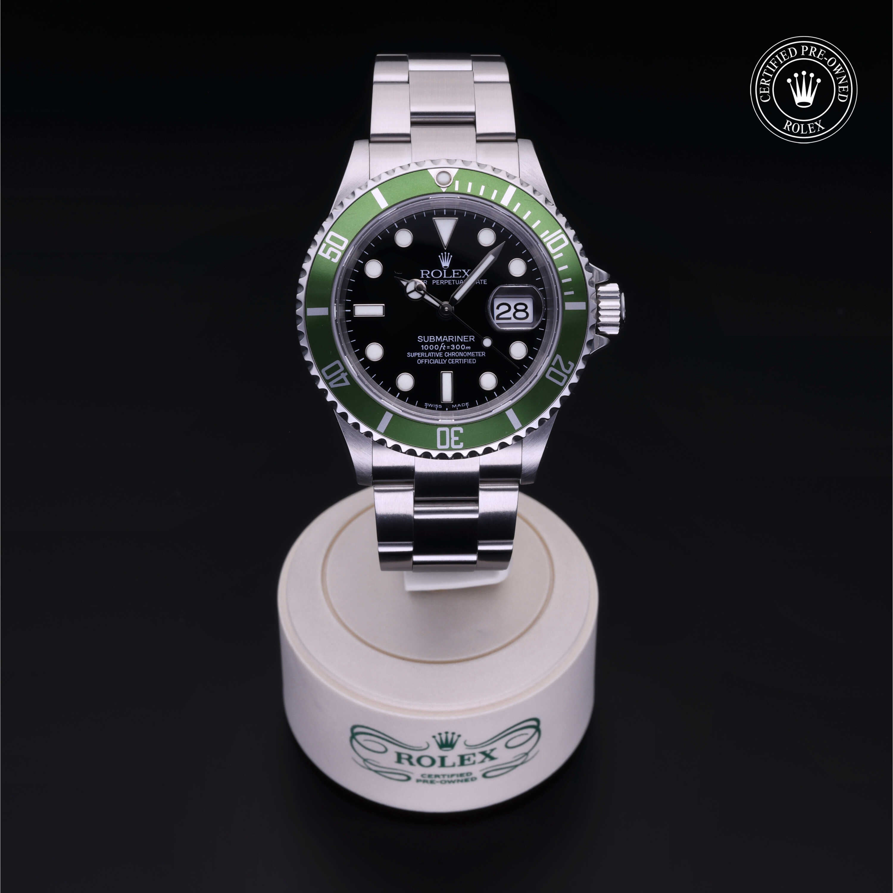 Rolex Certified Pre-Owned Watch Oyster Perpetual Submariner Date