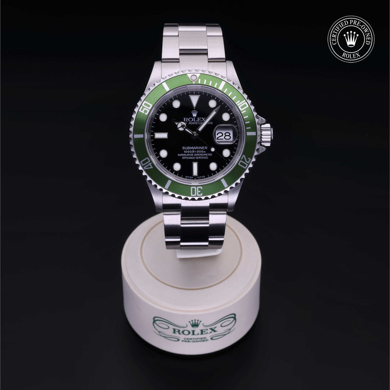 Rolex Certified Pre-Owned Watch Oyster Perpetual Submariner Date
