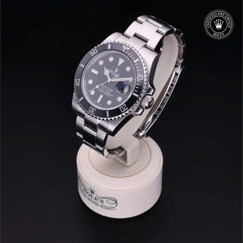 Rolex Certified Pre-Owned Watch Oyster Perpetual Submariner Date