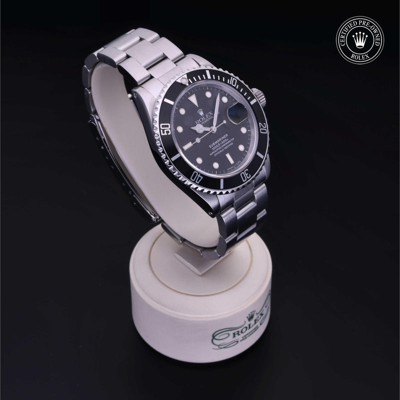 Rolex Certified Pre-Owned Watch Oyster Perpetual Submariner Date