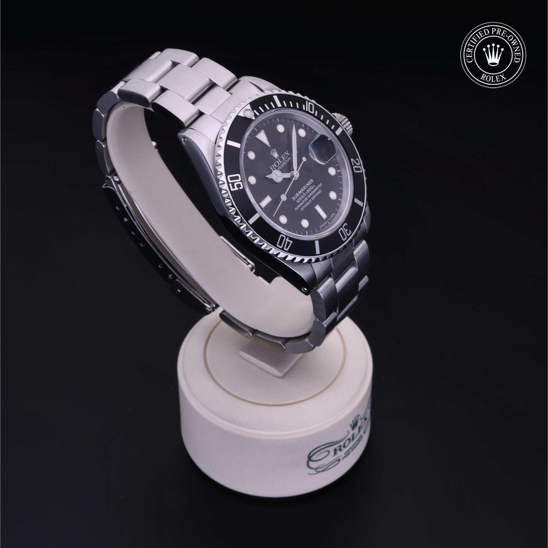 Rolex Certified Pre-Owned Watch Oyster Perpetual Submariner Date