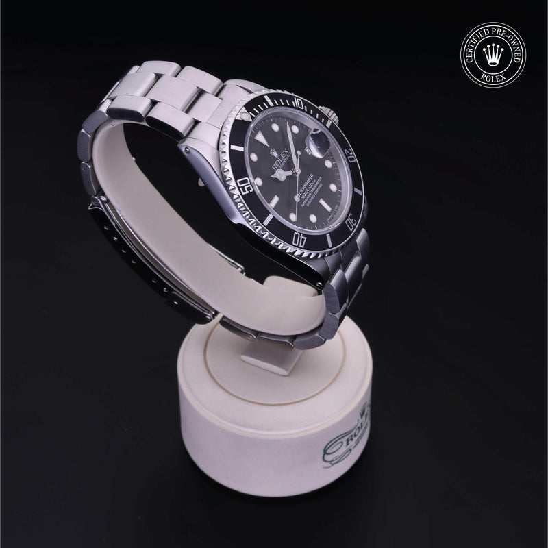 Rolex Certified Pre-Owned Watch Oyster Perpetual Submariner Date