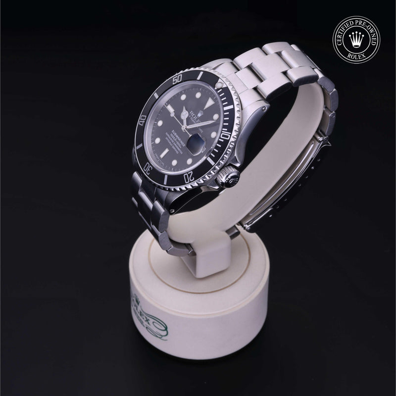 Rolex Certified Pre-Owned Watch Oyster Perpetual Submariner Date