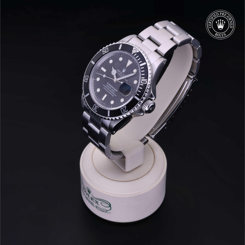 Rolex Certified Pre-Owned Watch Oyster Perpetual Submariner Date