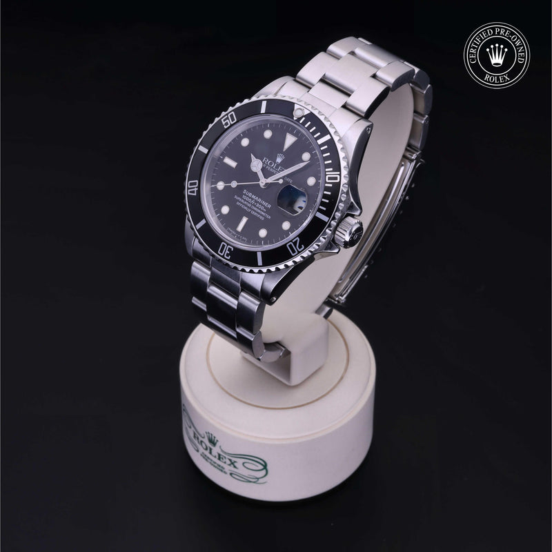 Rolex Certified Pre-Owned Watch Oyster Perpetual Submariner Date