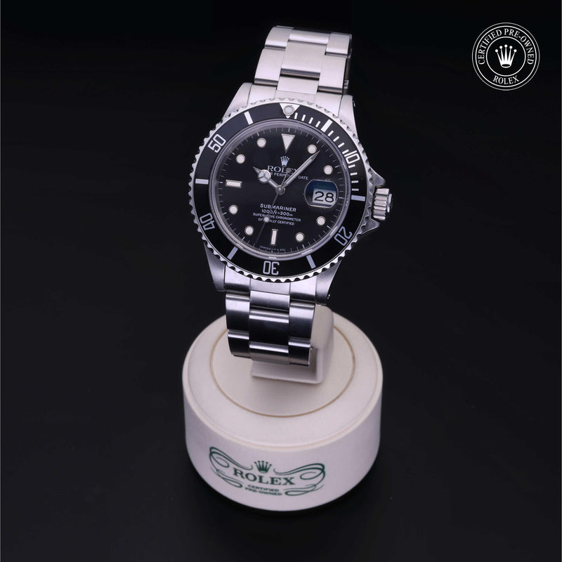 Rolex Certified Pre-Owned Watch Oyster Perpetual Submariner Date