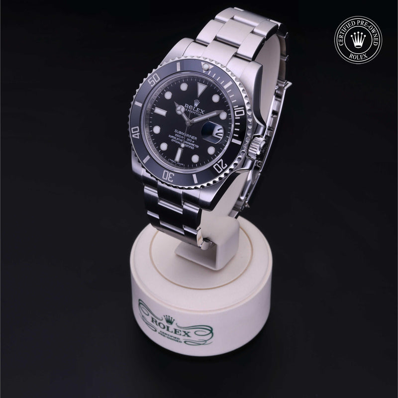 Rolex Certified Pre-Owned Watch Oyster Perpetual Submariner Date