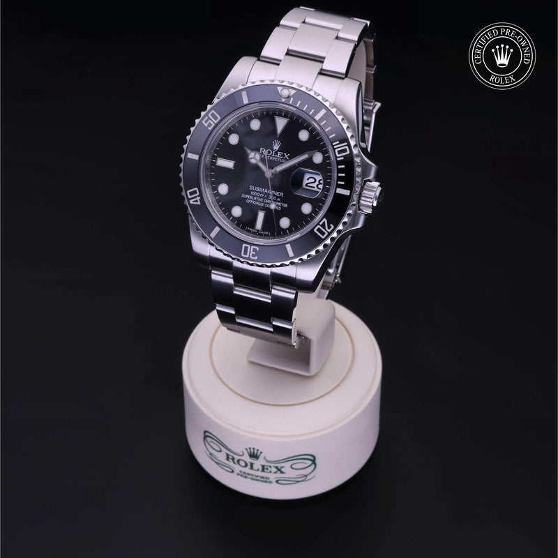 Rolex Certified Pre-Owned Watch Oyster Perpetual Submariner Date