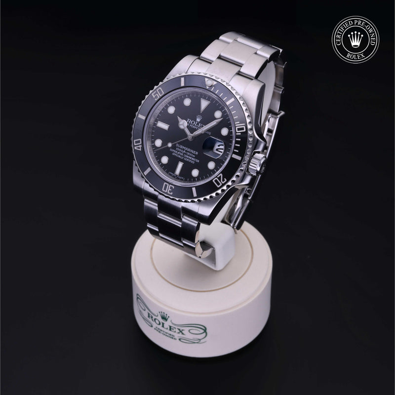 Rolex Certified Pre-Owned Watch Oyster Perpetual Submariner Date