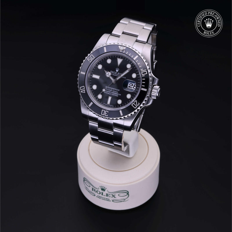 Rolex Certified Pre-Owned Watch Oyster Perpetual Submariner Date