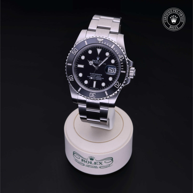 Rolex Certified Pre-Owned Watch Oyster Perpetual Submariner Date