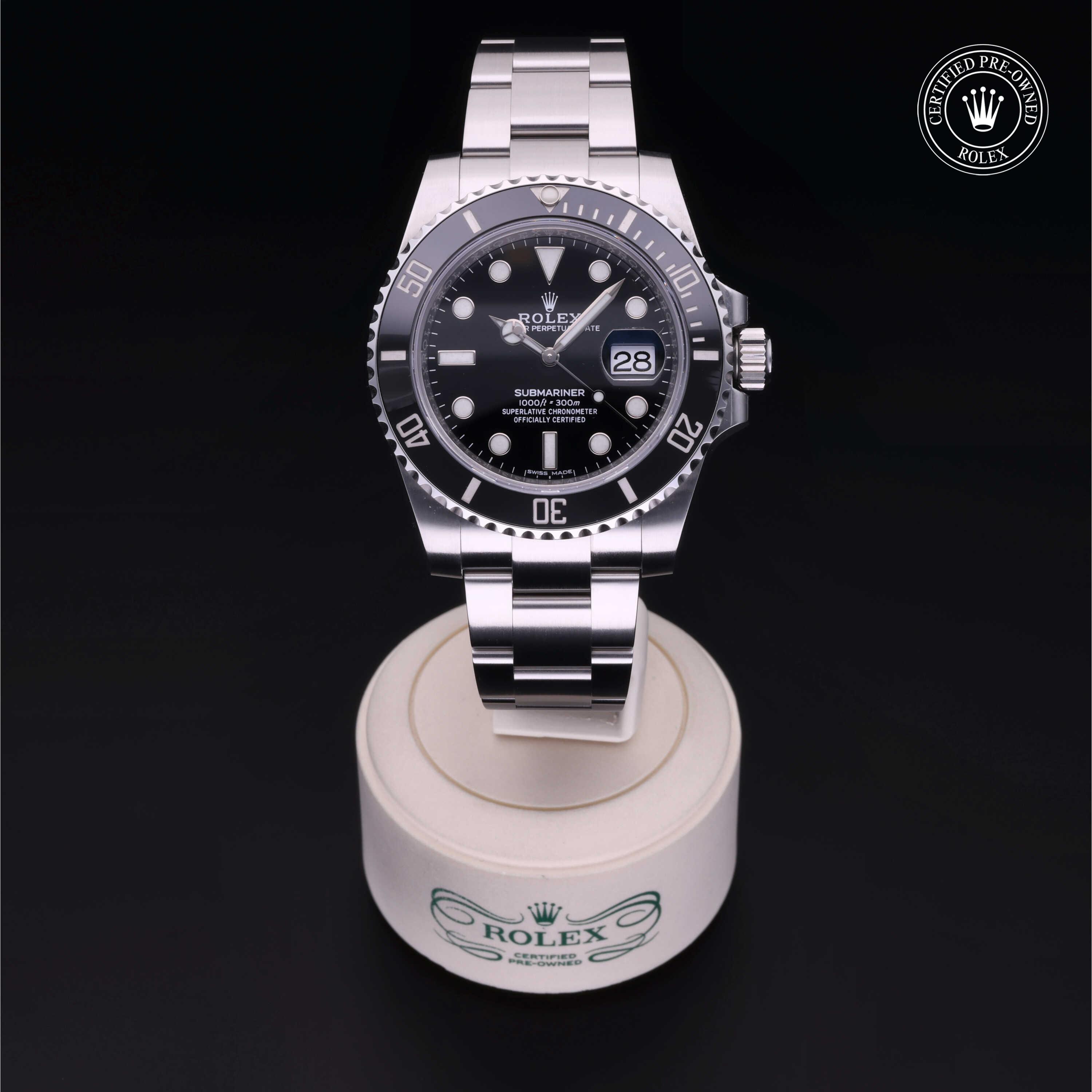Rolex Certified Pre-Owned Watch Oyster Perpetual Submariner Date