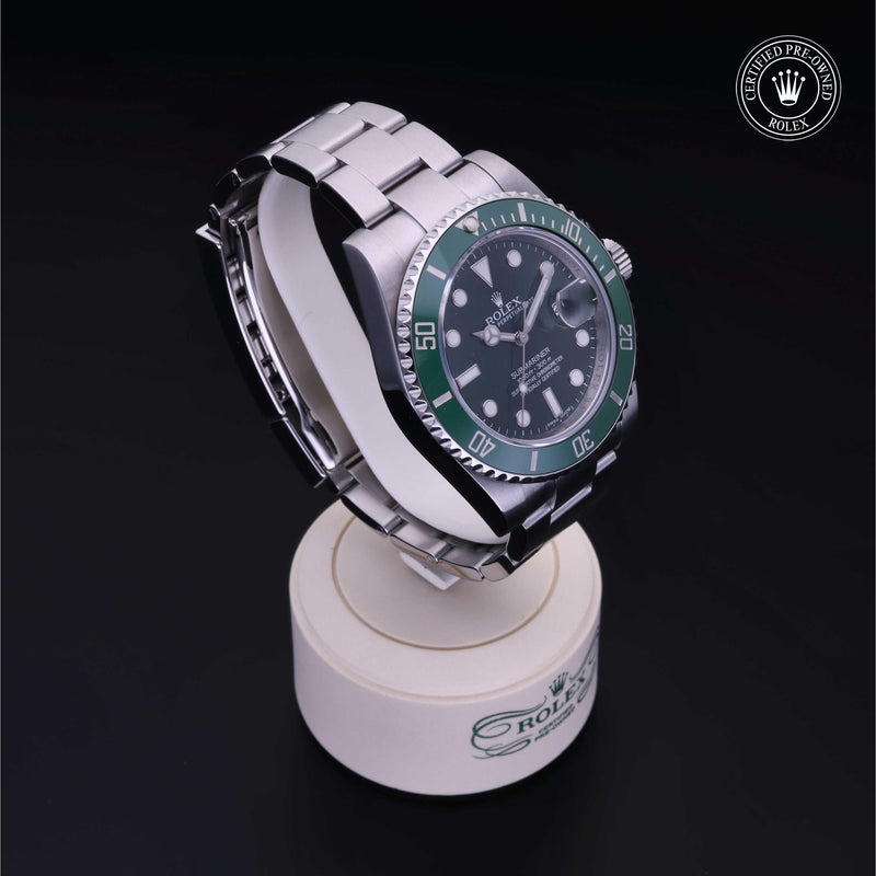 Rolex Certified Pre-Owned Watch Oyster Perpetual Submariner Date