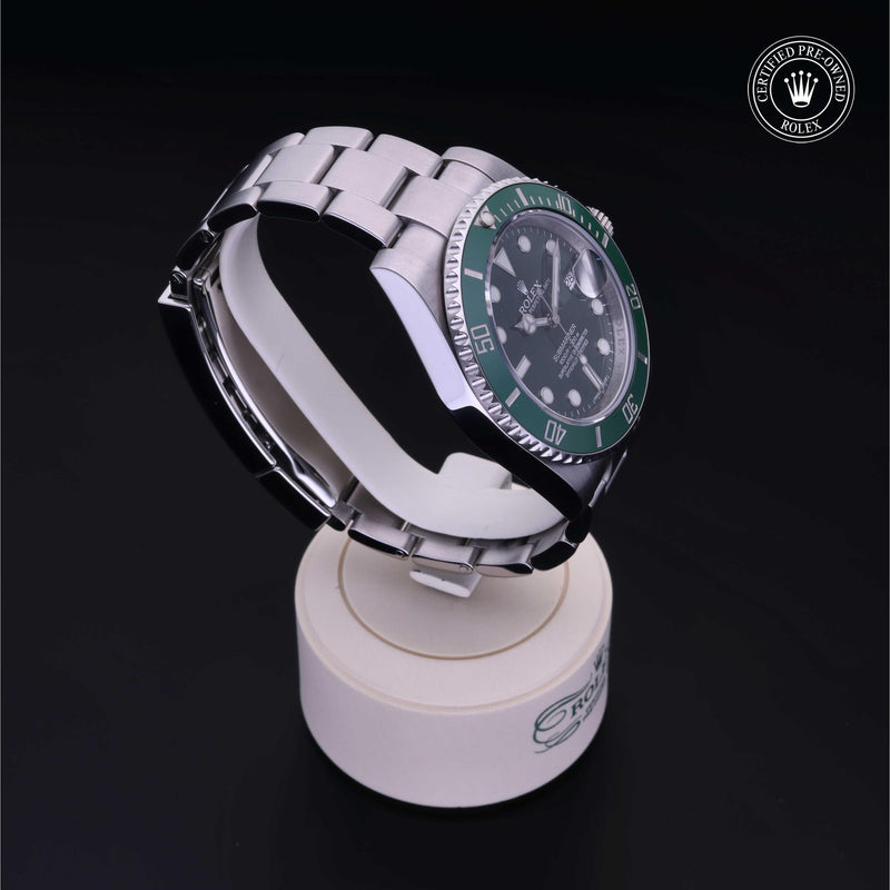 Rolex Certified Pre-Owned Watch Oyster Perpetual Submariner Date