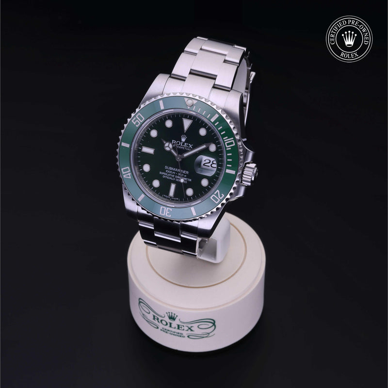 Rolex Certified Pre-Owned Watch Oyster Perpetual Submariner Date
