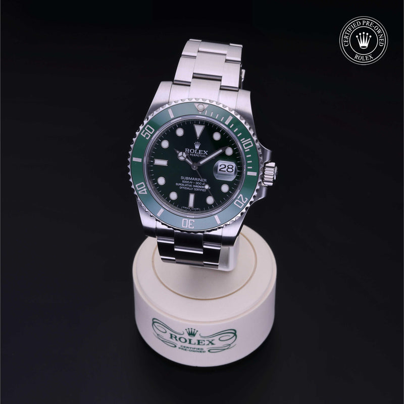 Rolex Certified Pre-Owned Watch Oyster Perpetual Submariner Date