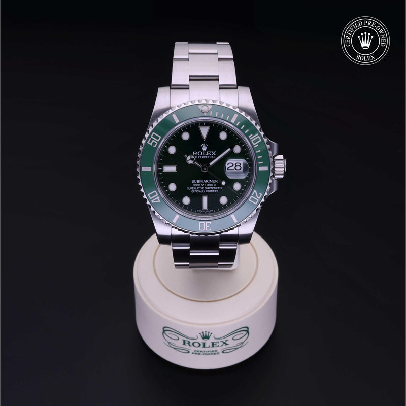 Rolex Certified Pre-Owned Watch Oyster Perpetual Submariner Date