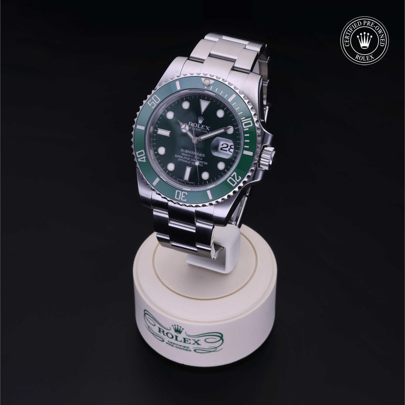 Rolex Certified Pre-Owned Watch Oyster Perpetual Submariner Date