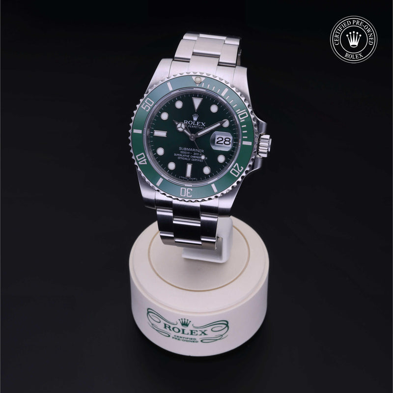 Rolex Certified Pre-Owned Watch Oyster Perpetual Submariner Date