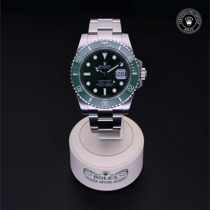 Rolex Certified Pre-Owned Watch Oyster Perpetual Submariner Date