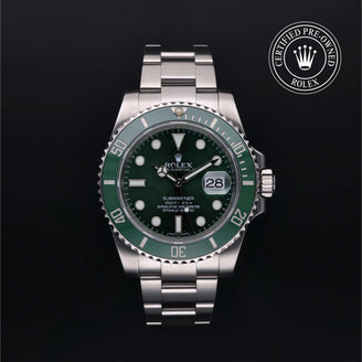 Rolex Certified Pre-Owned Watch Oyster Perpetual Submariner Date
