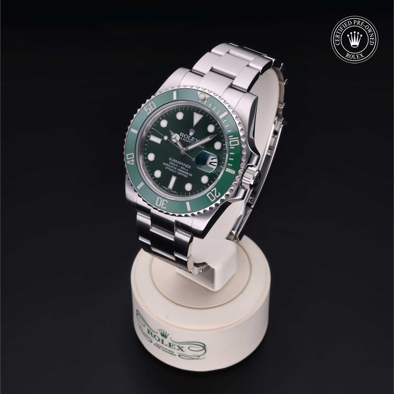 Rolex Certified Pre-Owned Watch Oyster Perpetual Submariner Date