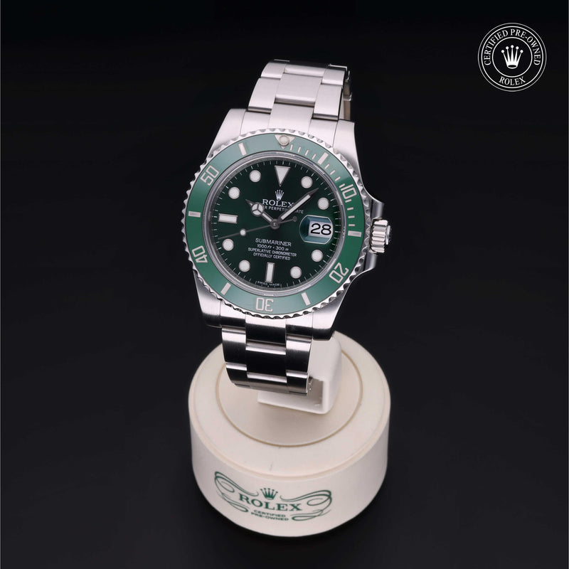 Rolex Certified Pre-Owned Watch Oyster Perpetual Submariner Date