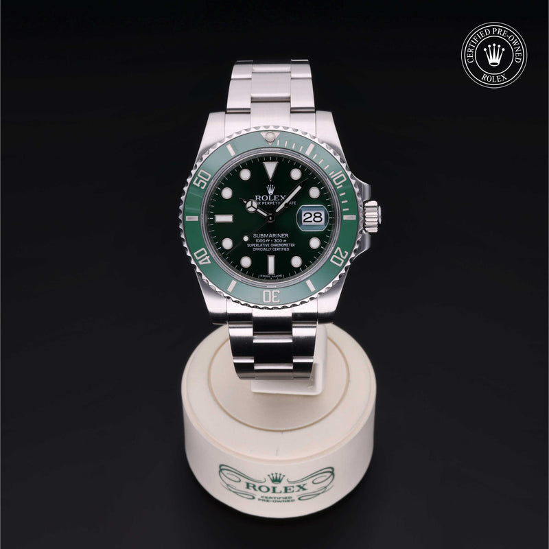 Rolex Certified Pre-Owned Watch Oyster Perpetual Submariner Date