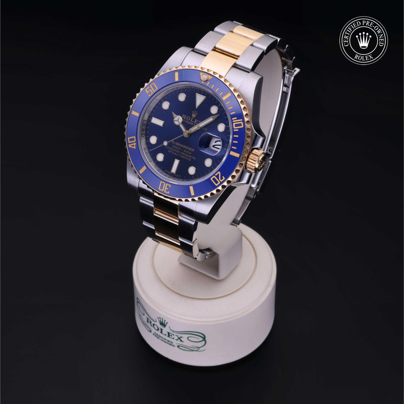 Rolex Certified Pre-Owned Watch Oyster Perpetual Submariner Date