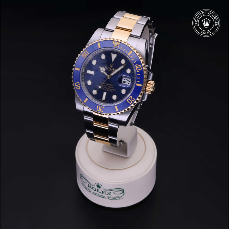 Rolex Certified Pre-Owned Watch Oyster Perpetual Submariner Date