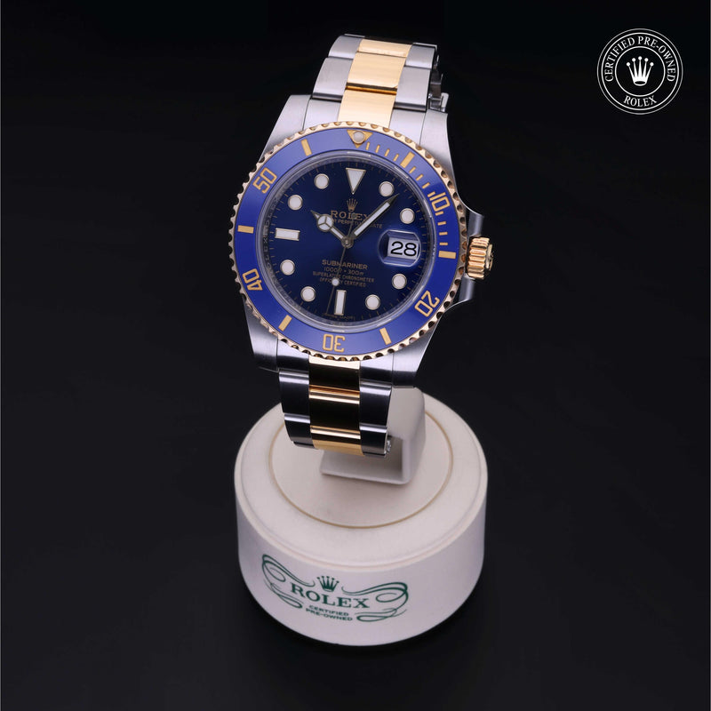 Rolex Certified Pre-Owned Watch Oyster Perpetual Submariner Date