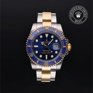 Rolex Certified Pre-Owned Watch Oyster Perpetual Submariner Date