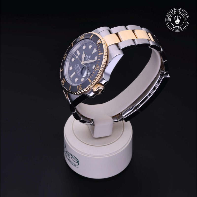 Rolex Certified Pre-Owned Watch Oyster Perpetual Submariner Date