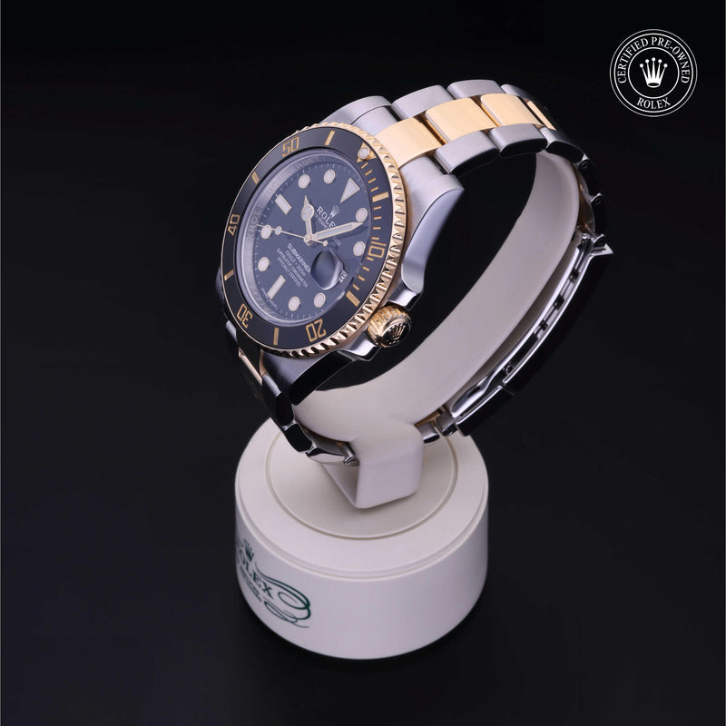 Rolex Certified Pre-Owned Watch Oyster Perpetual Submariner Date