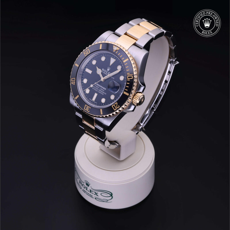 Rolex Certified Pre-Owned Watch Oyster Perpetual Submariner Date