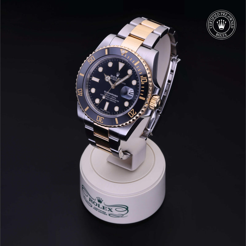 Rolex Certified Pre-Owned Watch Oyster Perpetual Submariner Date