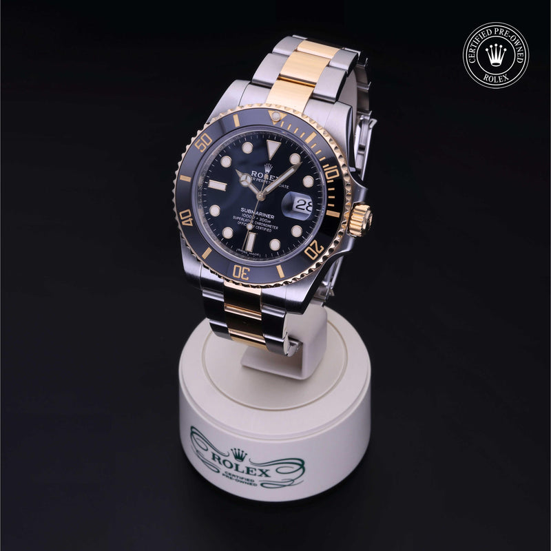 Rolex Certified Pre-Owned Watch Oyster Perpetual Submariner Date