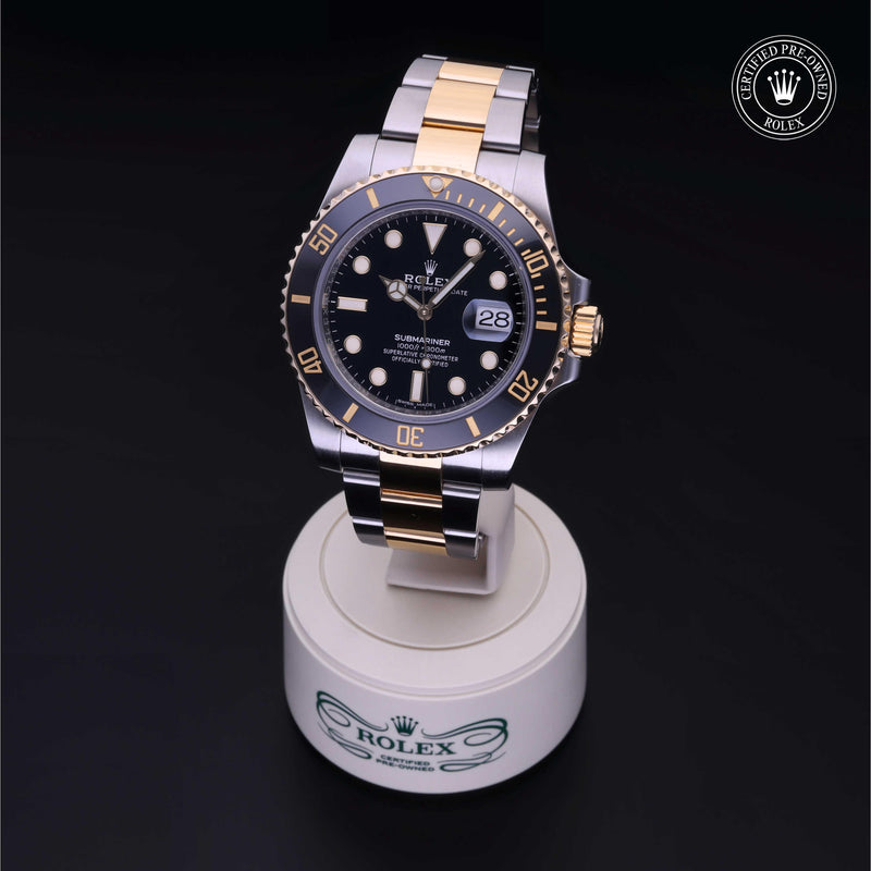 Rolex Certified Pre-Owned Watch Oyster Perpetual Submariner Date