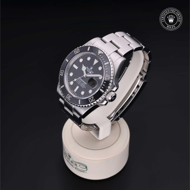 Rolex Certified Pre-Owned Watch Oyster Perpetual Submariner Date