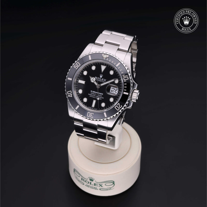 Rolex Certified Pre-Owned Watch Oyster Perpetual Submariner Date