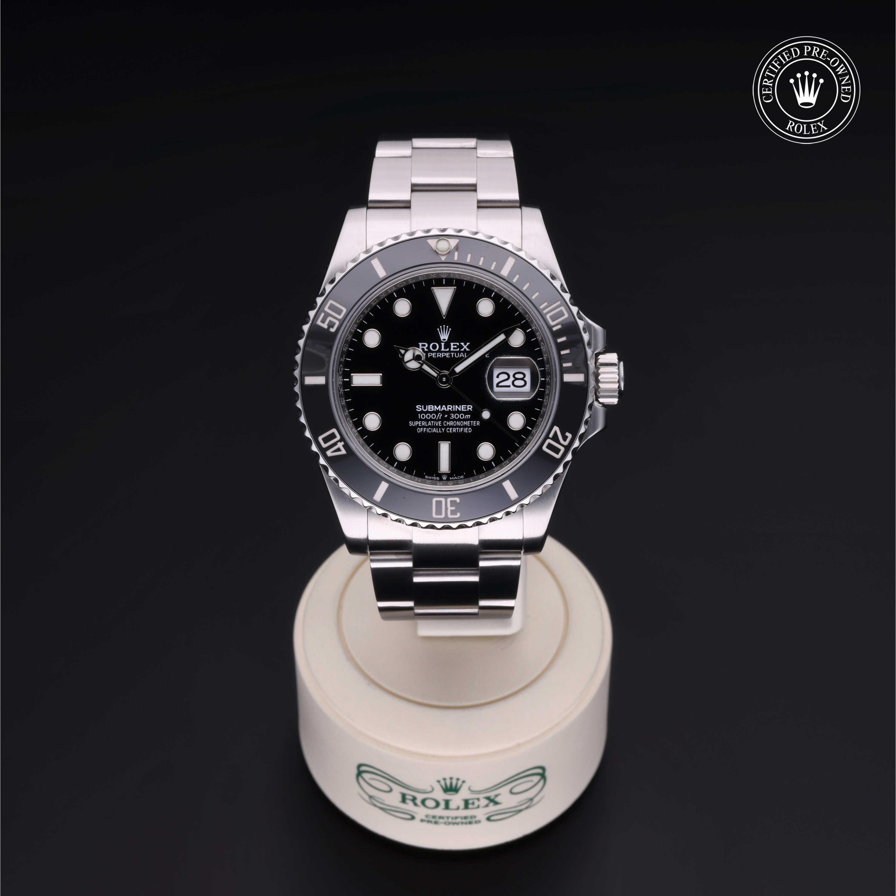 Rolex Certified Pre-Owned Watch Oyster Perpetual Submariner Date