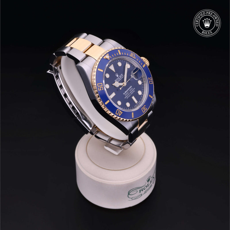 Rolex Certified Pre-Owned Watch Oyster Perpetual Submariner Date
